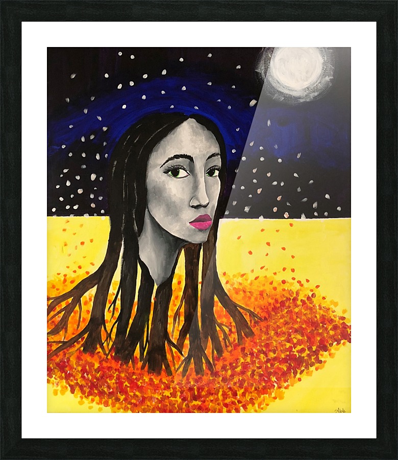 The Fall Before Night  Picture Frame print