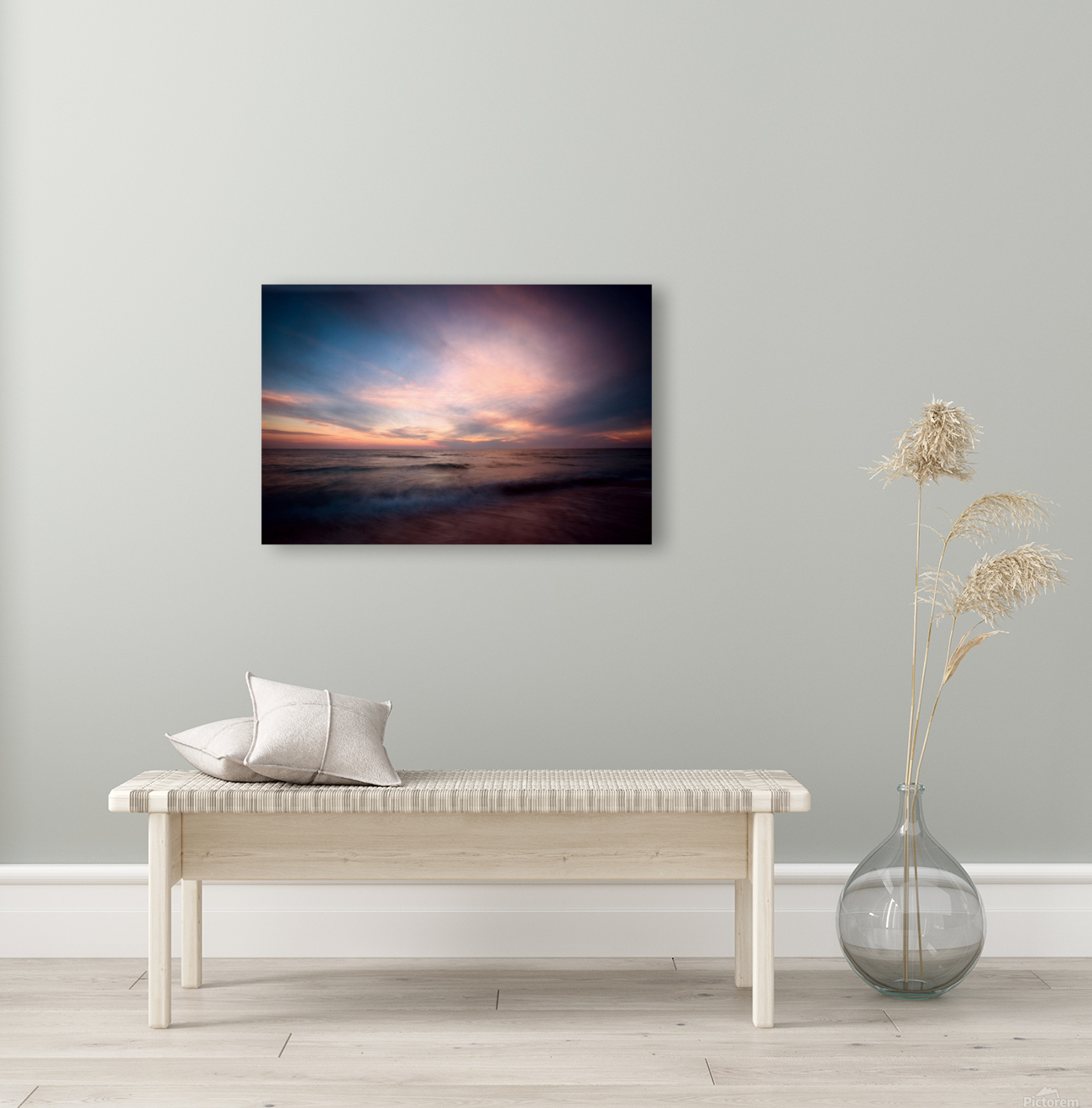 Artwork - Sunset on the Beach - St. Pete Beach Florida Reproduction