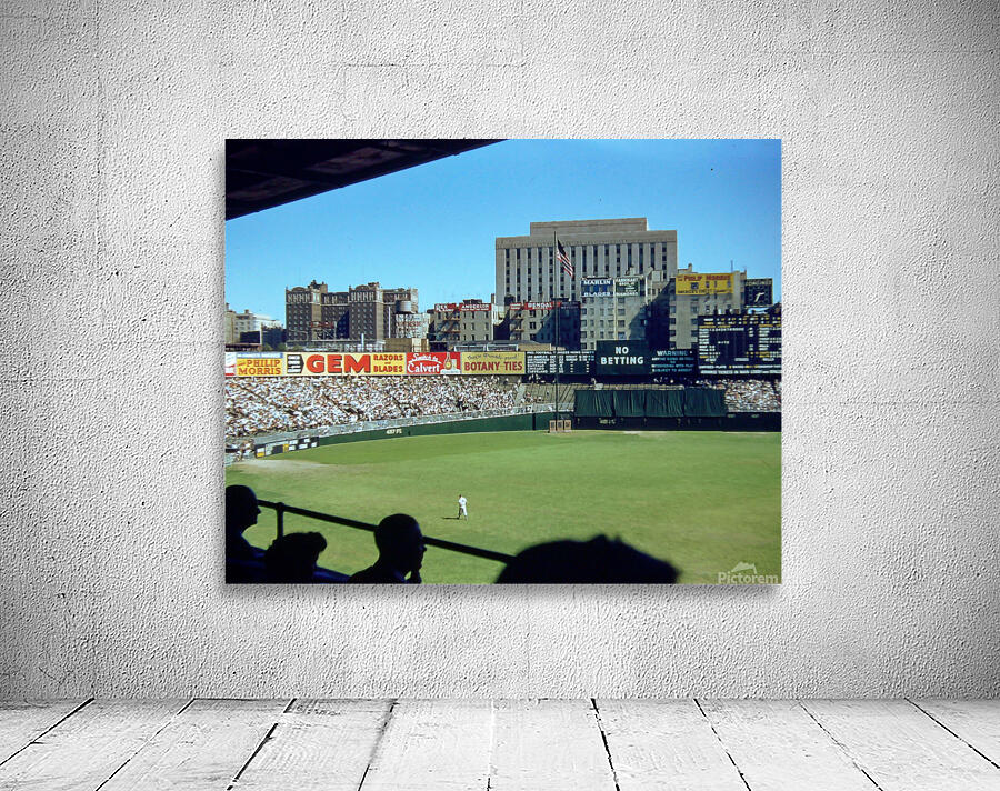 Found and Restored - San Bernadino Minor League Ball Park - Kodachrome Wall Preview