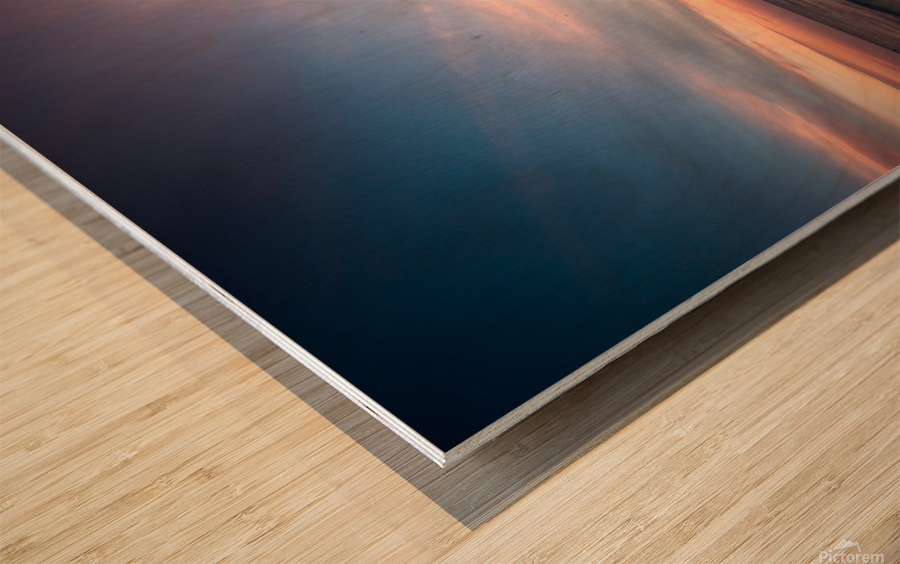 Artwork - Sunset on the Beach - St. Pete Beach Florida Wood print