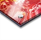 Red burst Acrylic print