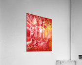 Red burst Acrylic Print