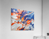 Blue crush Acrylic Print