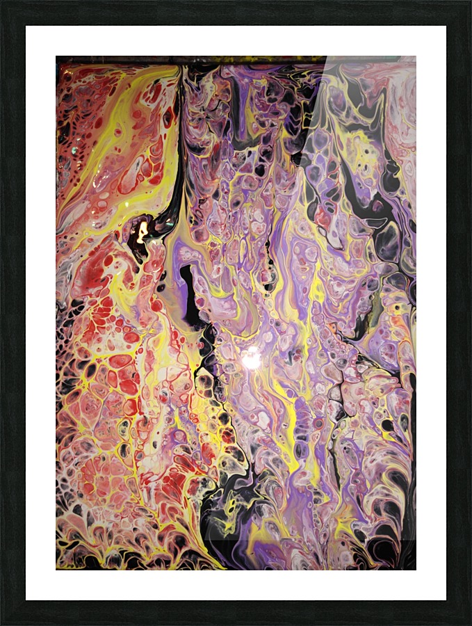 Purple haze Picture Frame print