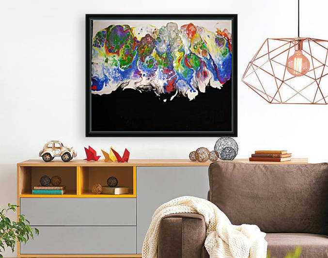 Color burst Reproduction