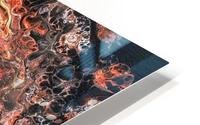 Lava wave HD Metal print