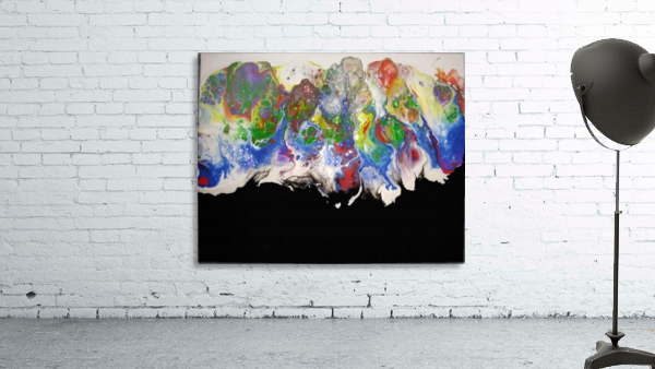 Color burst Wall Preview