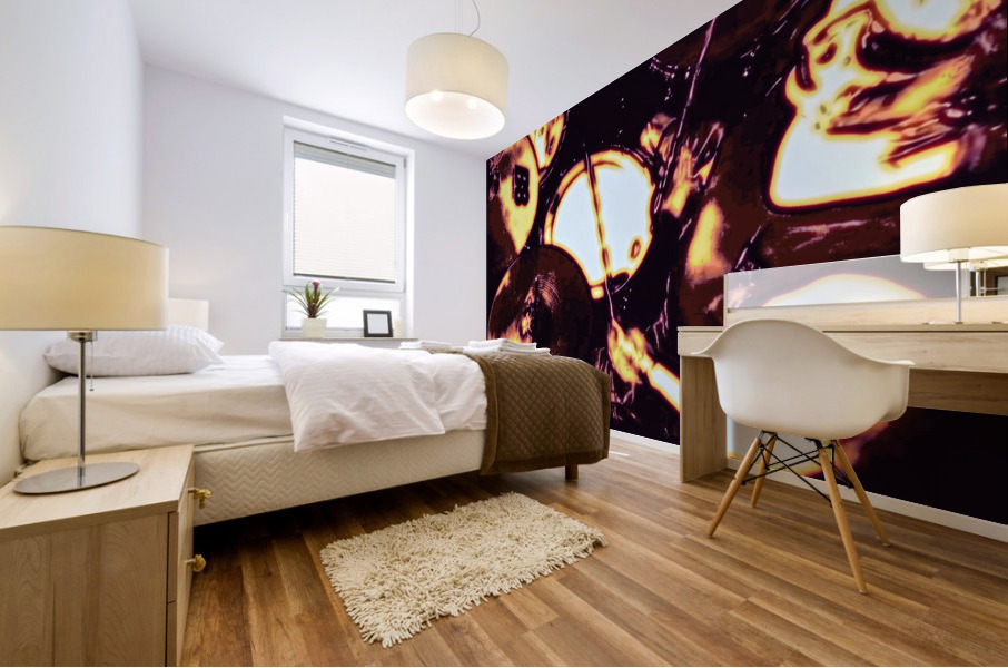 FUNKY DRUMS Mural print