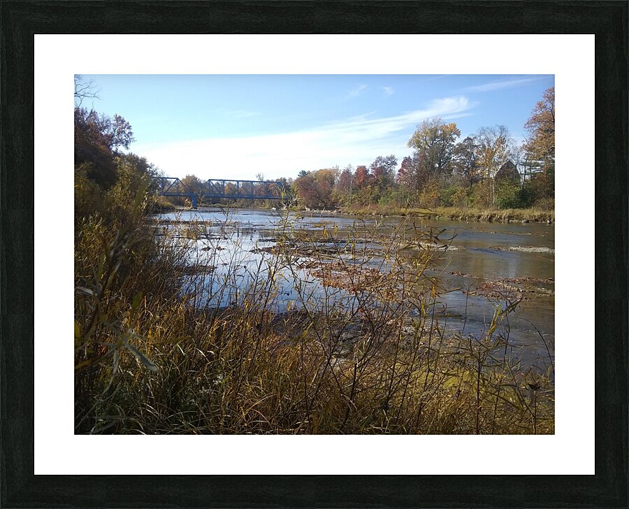 RIVER EDGE Picture Frame print
