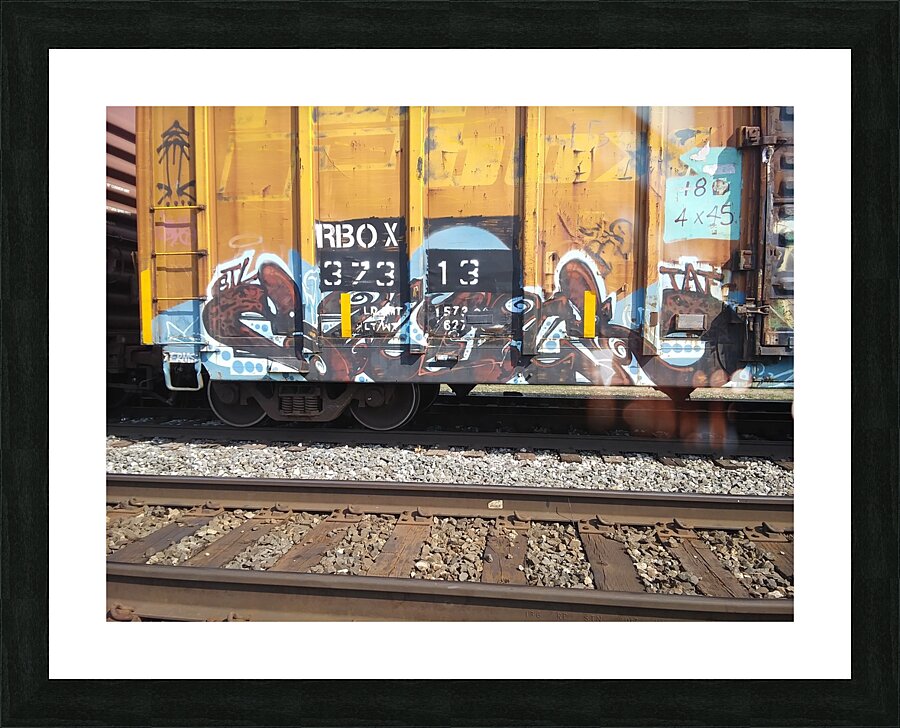 RAIL CART ART Picture Frame print