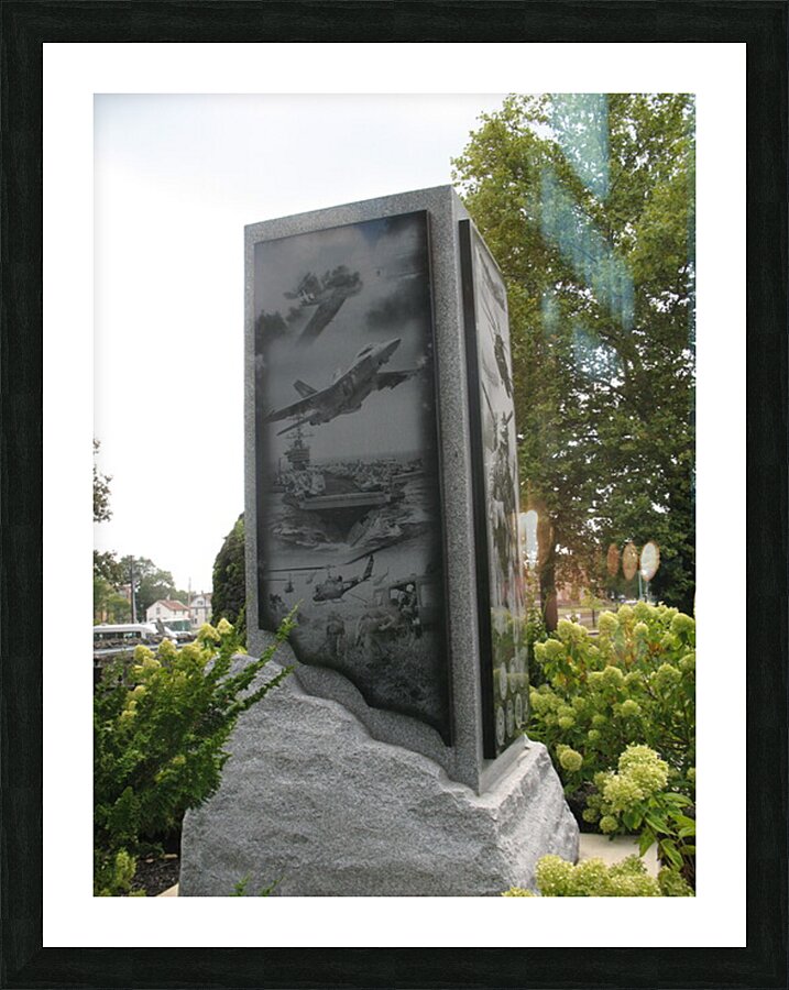 SANDUSKY COUNTY WAR MEMORIAL Picture Frame print