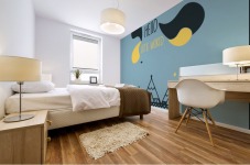MAISON D INDIEN Mural print