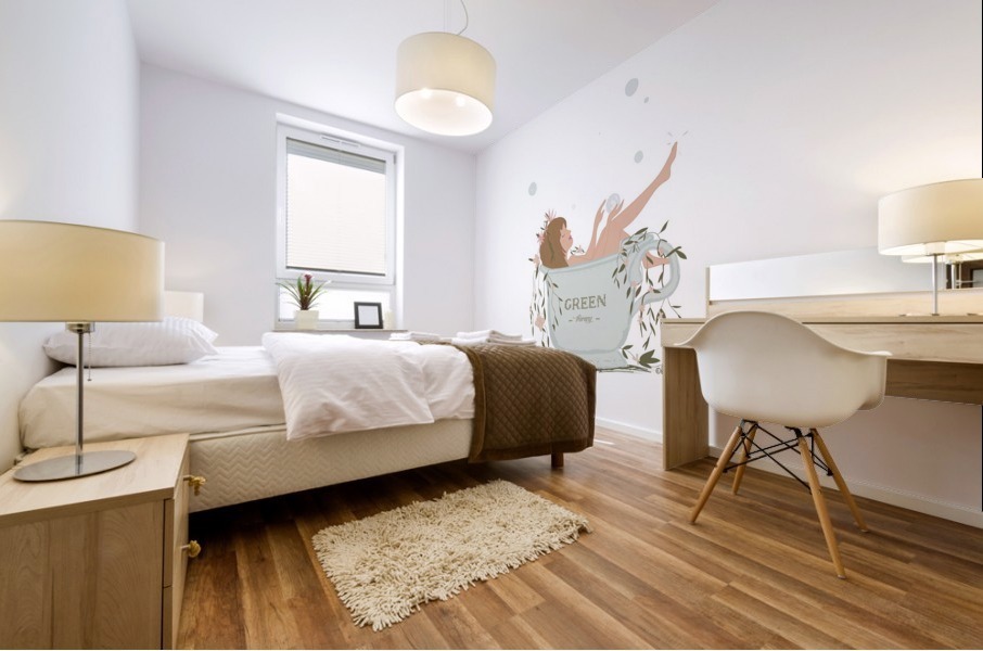 greentherapy Mural print