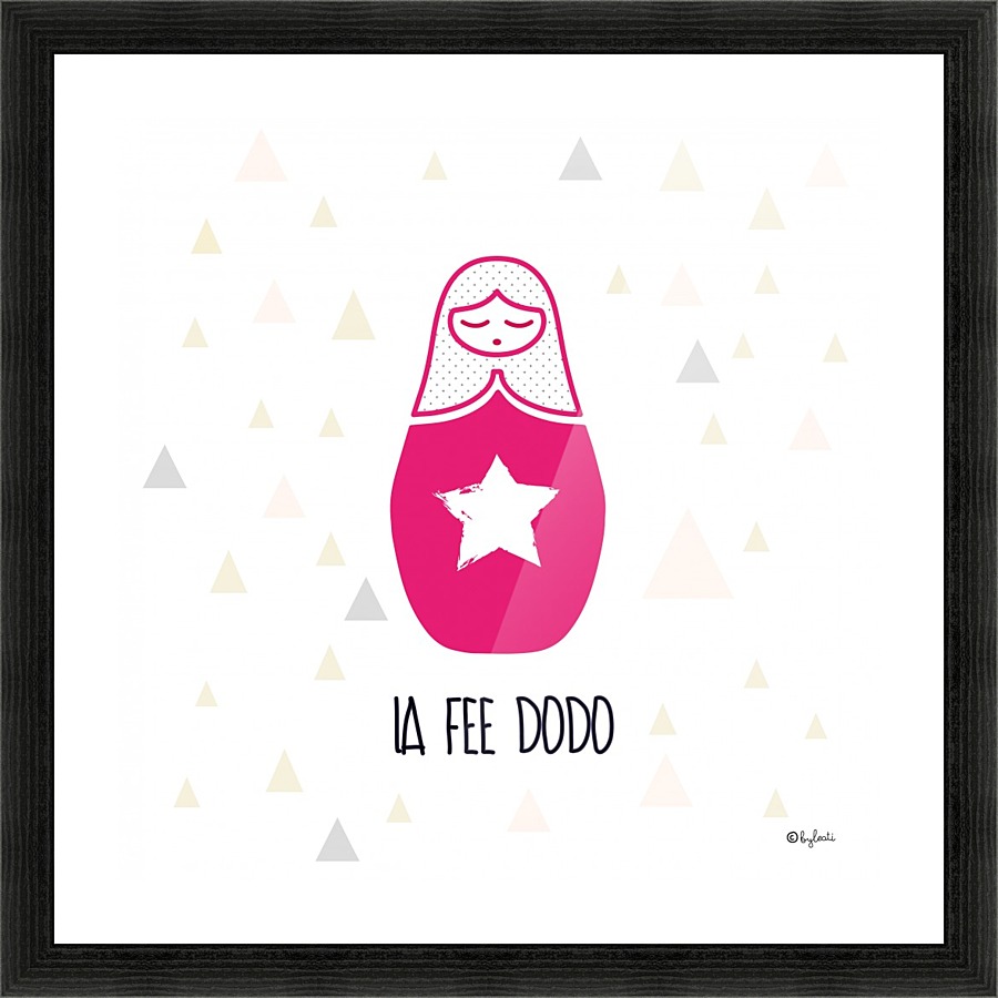 LA FEE DODO Picture Frame print