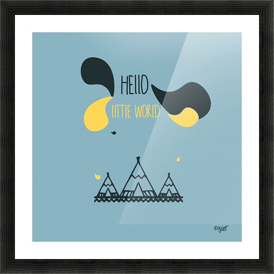 MAISON D INDIEN Picture Frame print