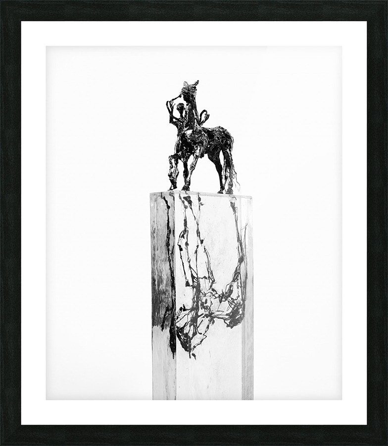Horseman Picture Frame print