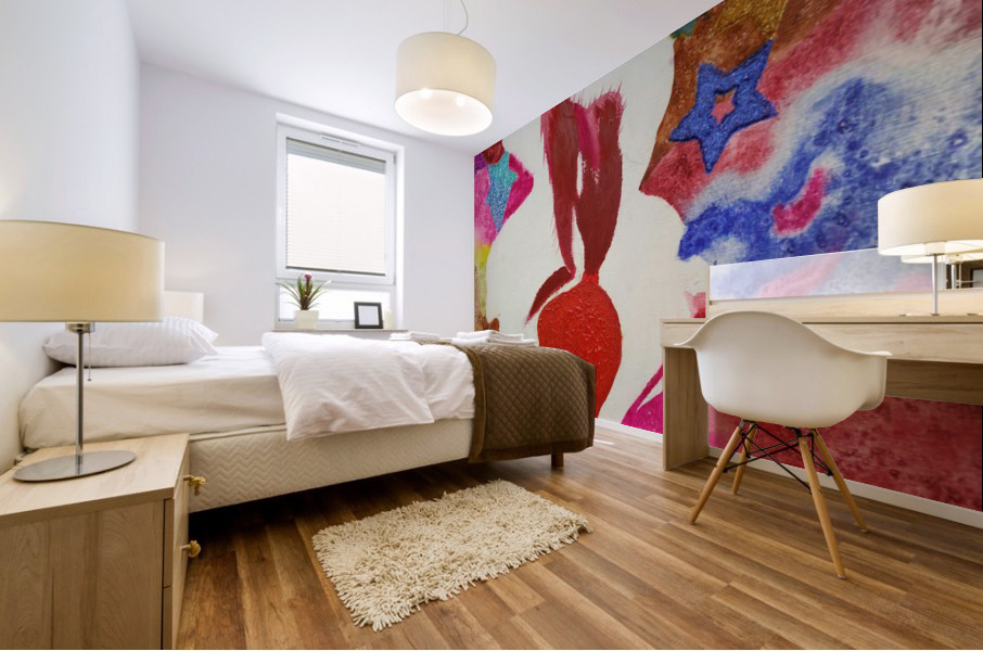 super star.v4 Mural print