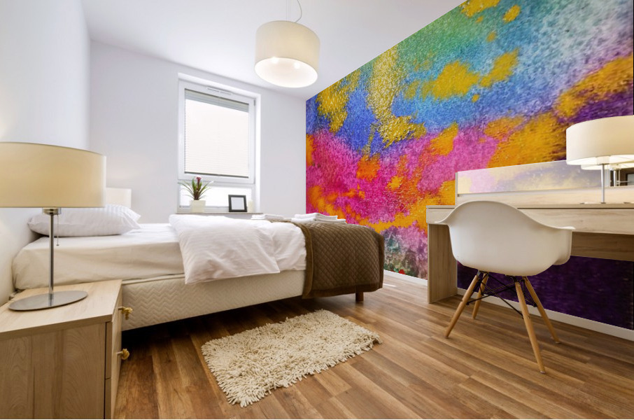 illusion Mural print