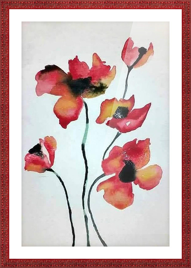 poppy.v2 Picture Frame print