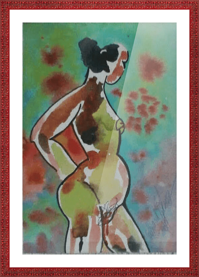 miscarriage.v2 Picture Frame print