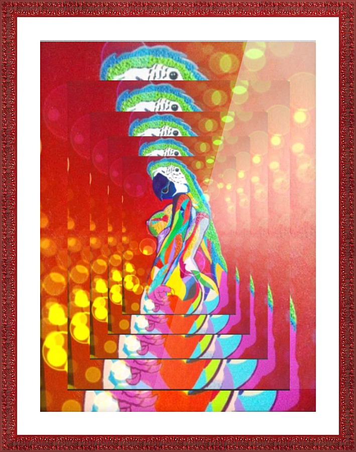 edits16.v2 Picture Frame print