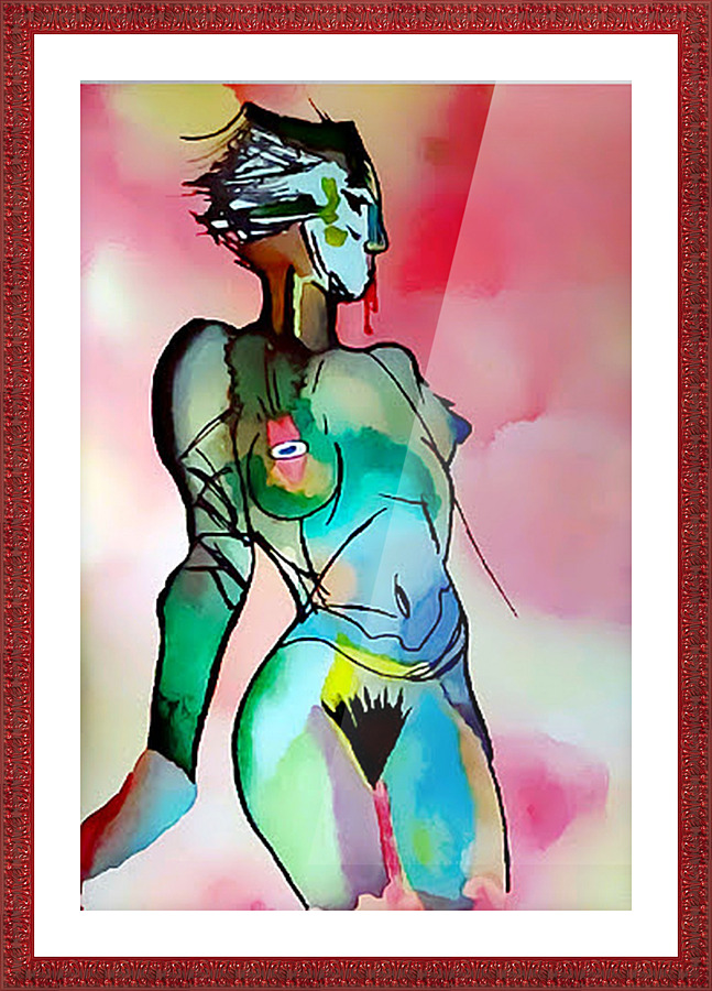 edward eitss.v1 Picture Frame print