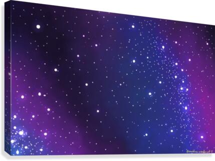 galaxy series - 2 Canvas Print