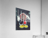 Fighting Mickey Acrylic Print