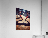 Two Hearts Acrylic Print