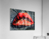 Just Plain Lips Acrylic Print