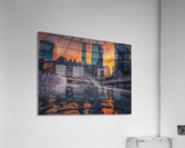 Old Square View Acrylic Print