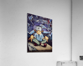 Graffiti Meditation  Acrylic Print
