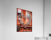 District Locking Hearts Acrylic Print