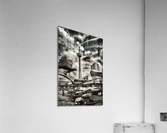 Harbour Front - B&W Acrylic Print