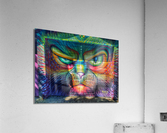 Graffiti Cat Acrylic Print