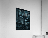 Distillery Clock Acrylic Print