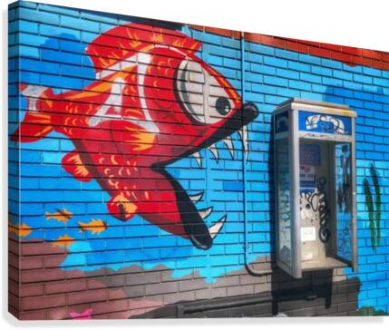 Pape Fish - Toronto Canvas Print