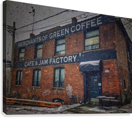 Cafe & Jam Factory - Toronto Canvas Print