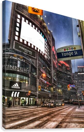 Dundas Square - Toronto Canvas Print