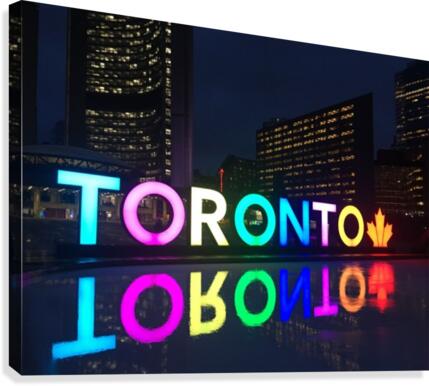 Toronto Sign Canvas Print