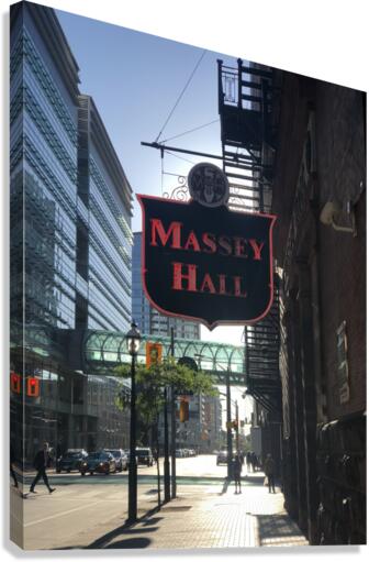 Massey Hall Canvas Print