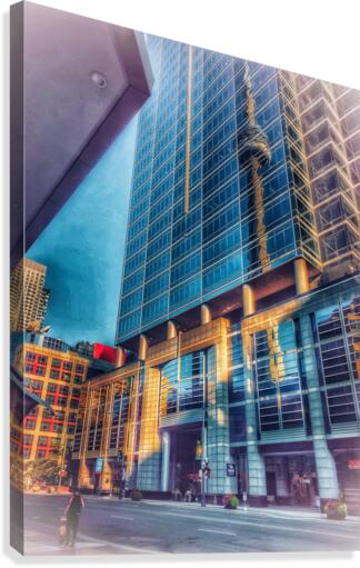 Tower on Front Street Canvas Print
