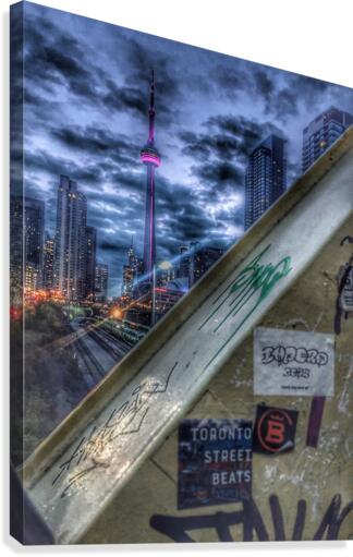 Toronto Street Beat View Canvas Print