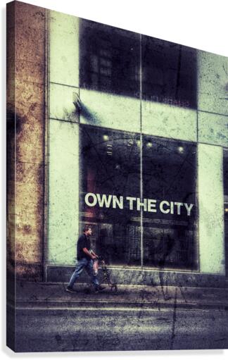 Own the City Canvas Print