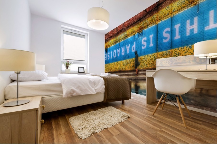 THIS IS PARADISE Mural print