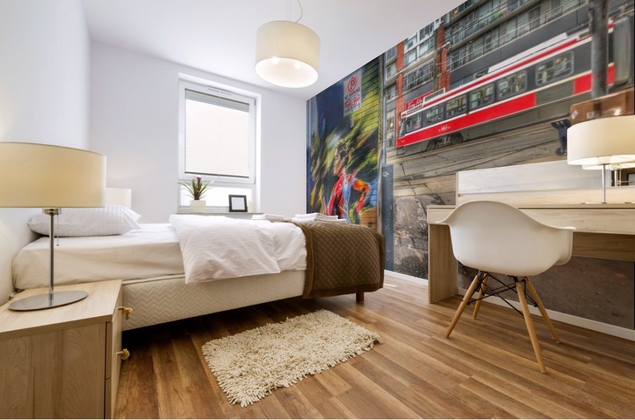 Running Streets -Toronto Mural print