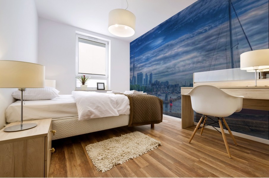 Toronto Harbour  Mural print