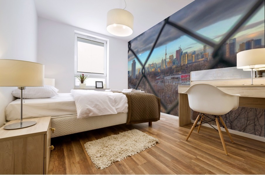 East View - Toronto Mural print