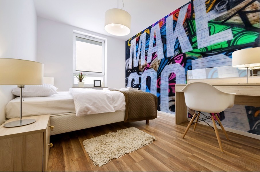 Make Good  Mural print