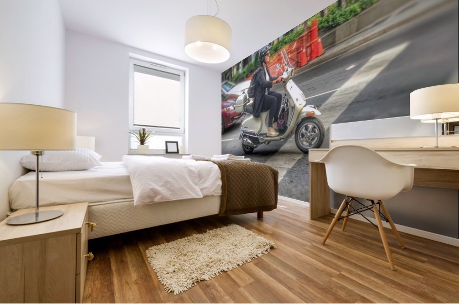 City Ride Mural print